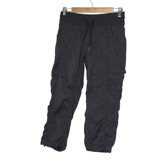 The North Face Women’s Capri Pants Pull on Elastic Waistband Gray Size Small - Picture 1 of 8